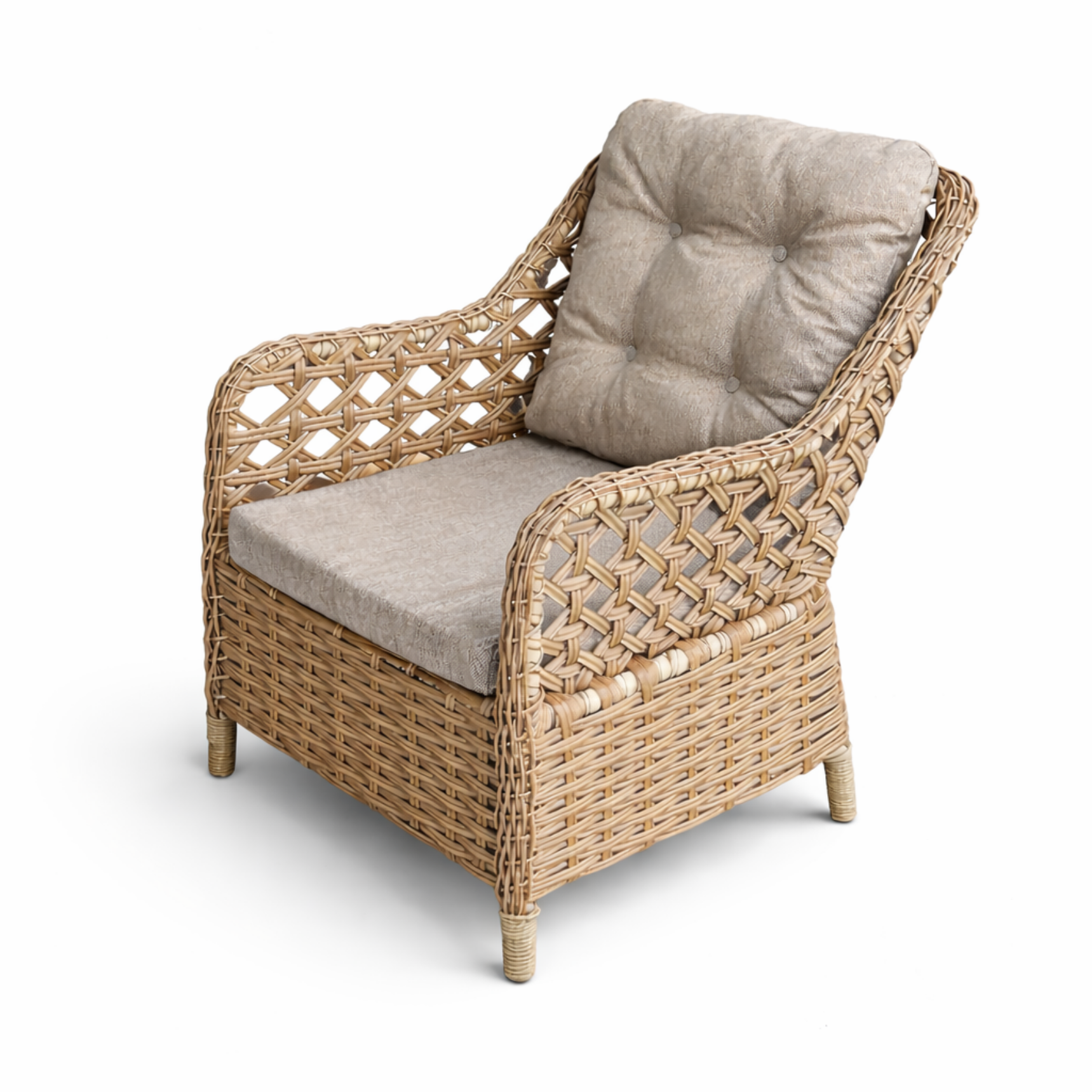 İcon Raddan Tekli Koltuk - Kapiçino